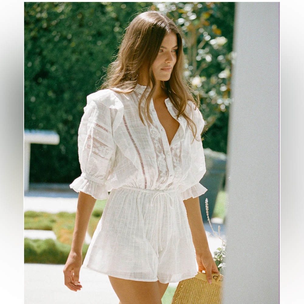 SABO White Alvaro Romper